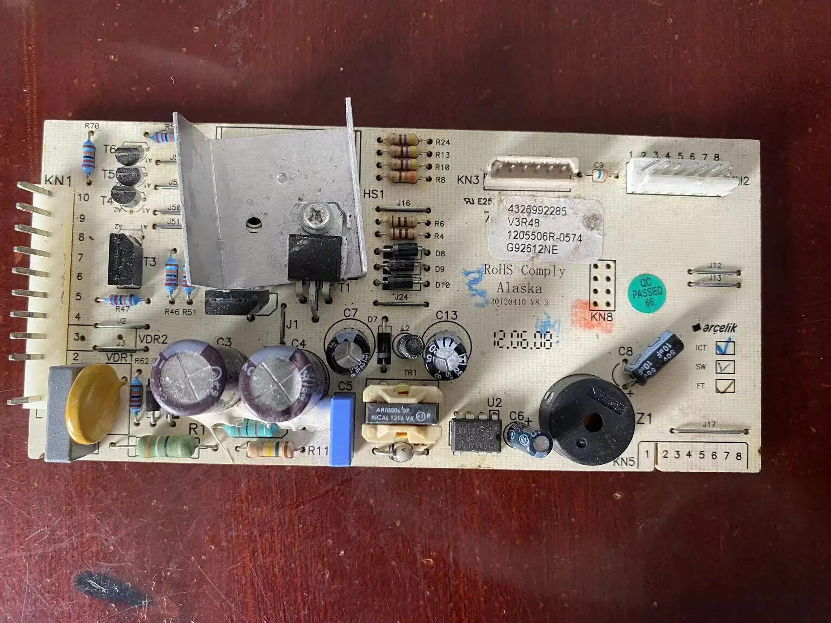 

GNEV122E 4326992285 4389310185 тестирование платы, материнской платы, всё в порядке