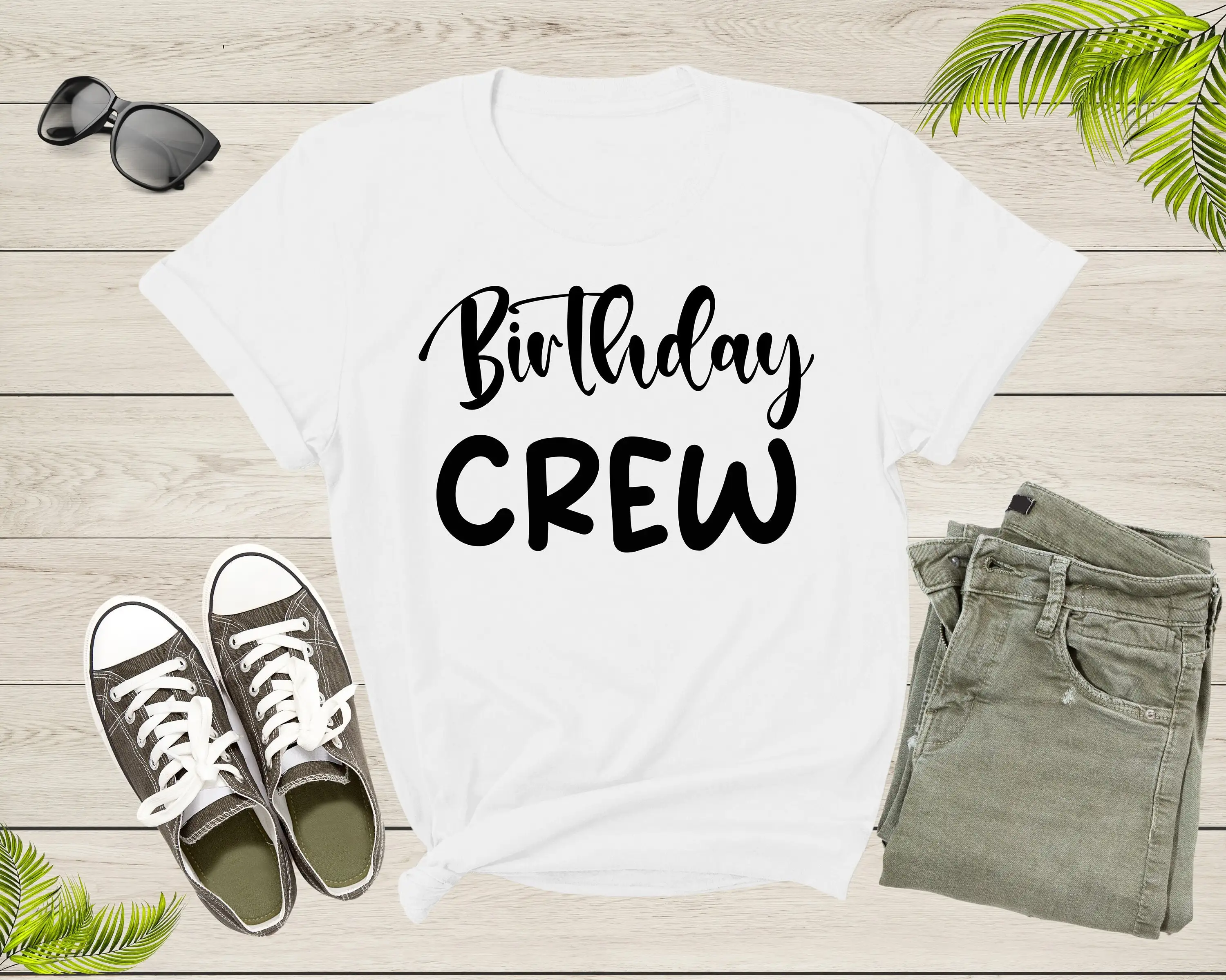 It Is My Birthday Crew Squad Boy Girl Sister Brother T Shirt Present For Kids Boys Girls