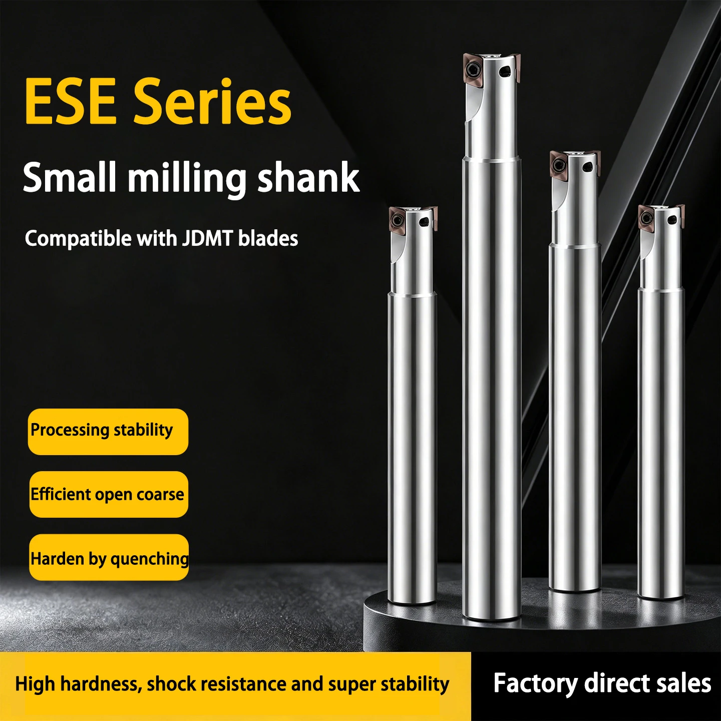 ESE right-angle end mill spindle for CNC machining center JDMT0702 blade ASM
