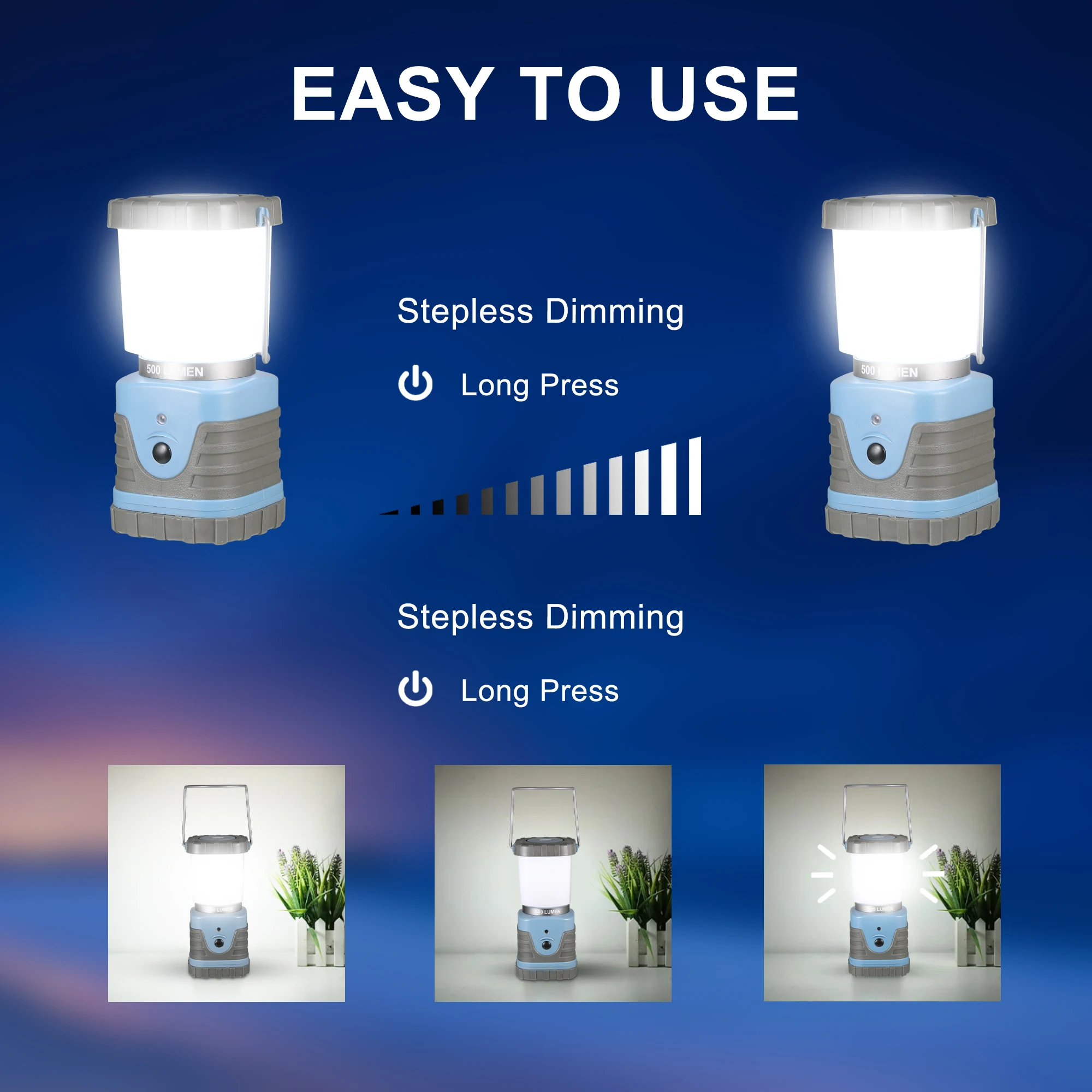 USB Rechargeable LED Emergency Lights Home Outdoor Portable Lanterns 100W Emergency Lamp Bulb Battery Lantern BBQ Camping Light