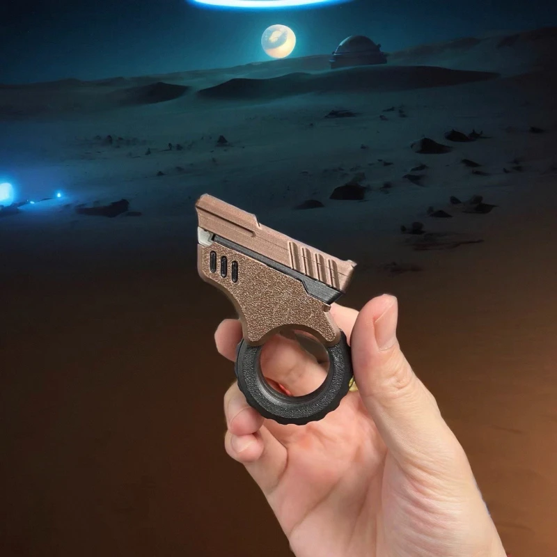 Juguetes Antiestrés EDC AZu Impresos en 3D, Fidget Slider, Fidget Spinner, Herramienta para Aliviar el Estrés en Adultos, Modelo para Niños y Adultos con TDAH