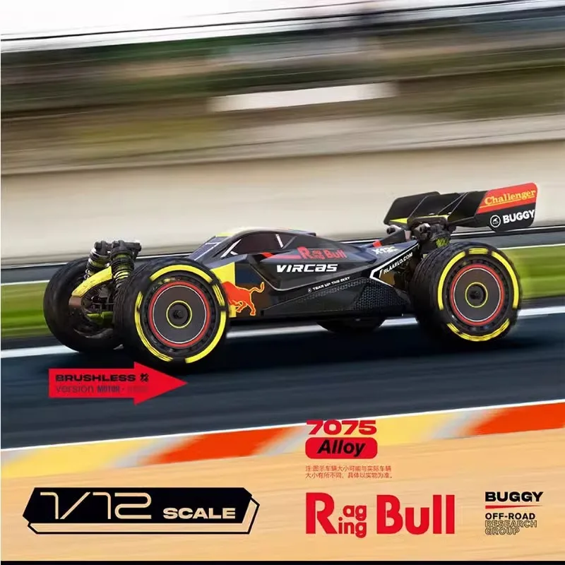 

All Terrain Competition RC Car X12S Brushless 4WD Electric Buggy For High Speed Off Road and Drifting