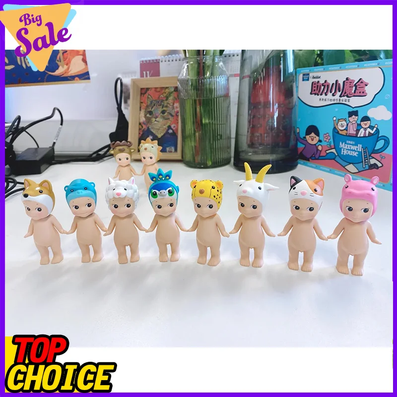 سوني أنجل الحيوان سلسلة البحرية الأزهار الحلوى المجموعة الأساسية العلامة التجارية الجديدة غير مفتوحة صندوق لوحة سيارة ديكور لطيف Kawaii هدية ل #2