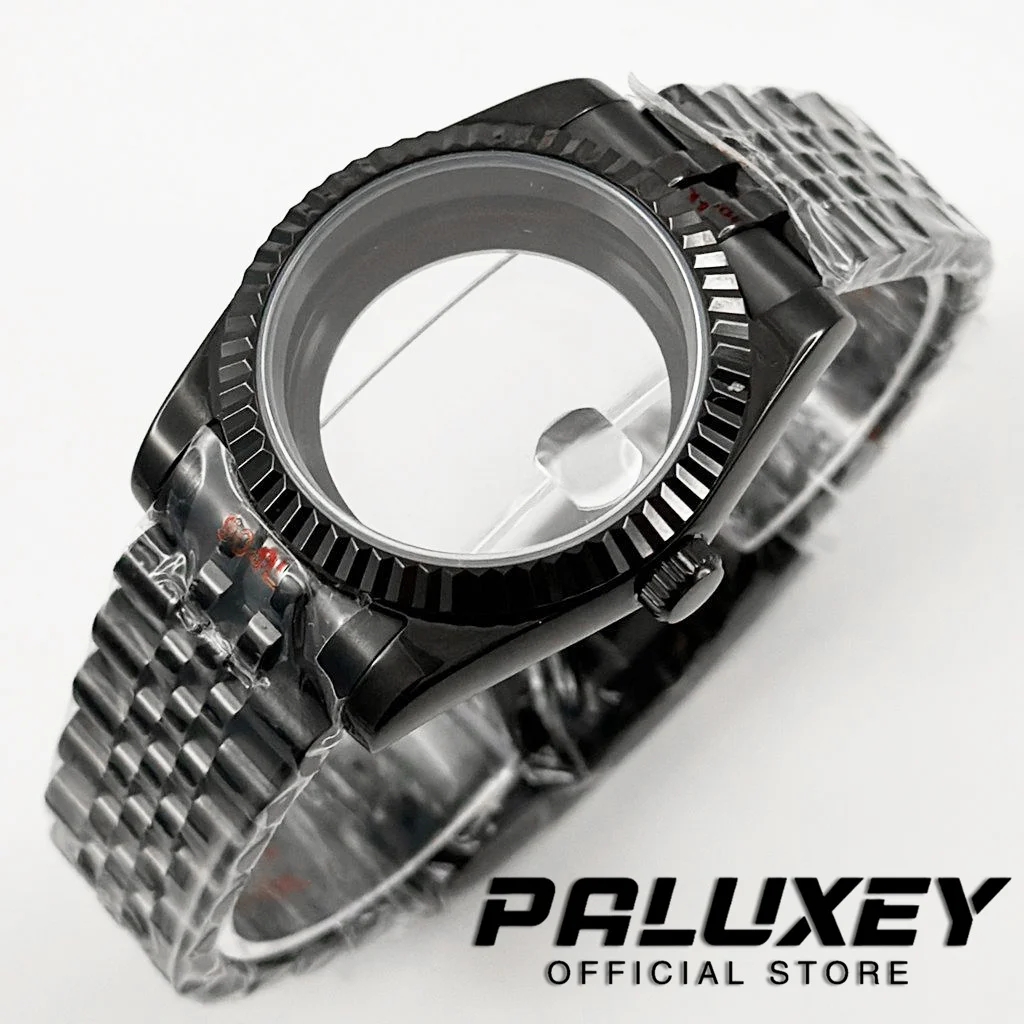 

Изогнутые часы с черным сапфировым стеклом, 36/40 мм