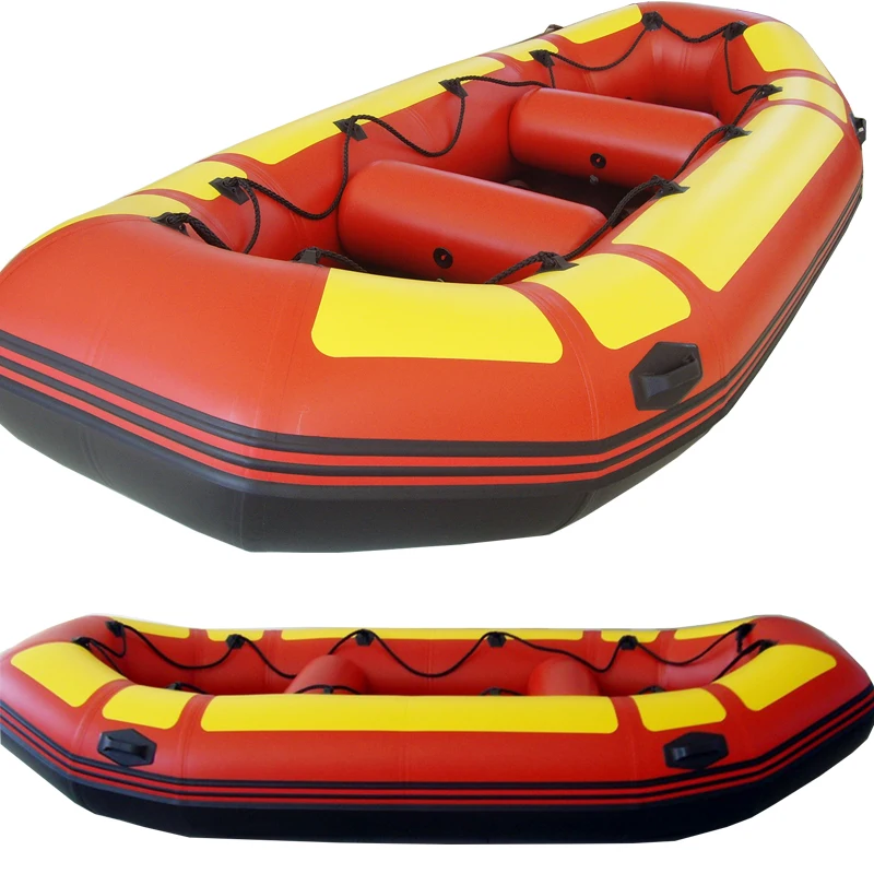 Wholesale High Quality Hypalon Inflatable Whitewater River Rafting Boat For Drifting 8 Persons Capacity