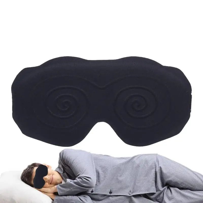 3D Sleeping Mask Block Out light Eye Mask for Sleeping Comfort Eye Shades for Travel Airplanes Nap Light Blocking Eye Shade