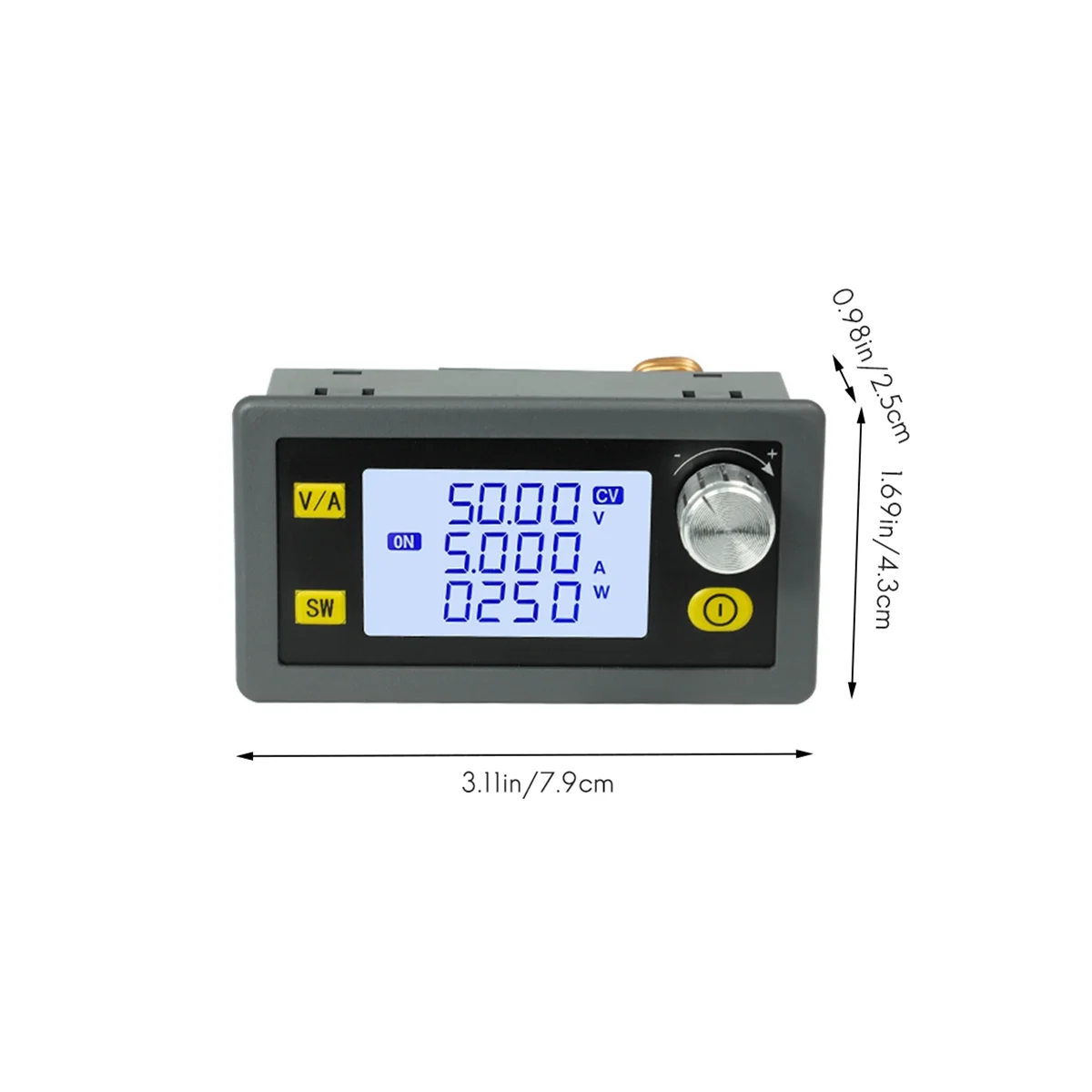 250W DC CNC Antihypertensive Boost Converter 6-55V Adjustable Power Supply Input Constant Voltage Solar Charging Module