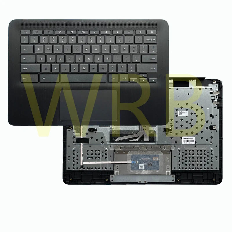 

M47207-001 For HP Chromebook 14 G7 Upper Case w/ Keyboard Backlight Touchpad