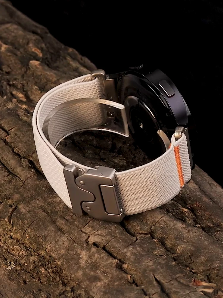 Parachute Straps For Samsung Galaxy Watch 7/FE/6/5/pro/4/Classic/Gear s3 20mm 22mm Sport Bracelet correa Huawei GT2030