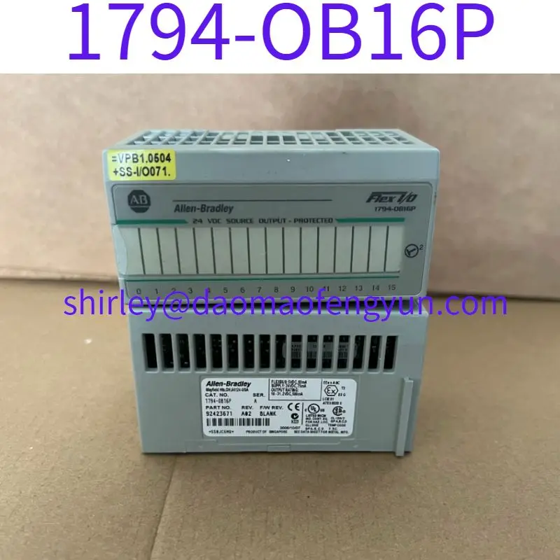 

Used 1794-OB16P output module