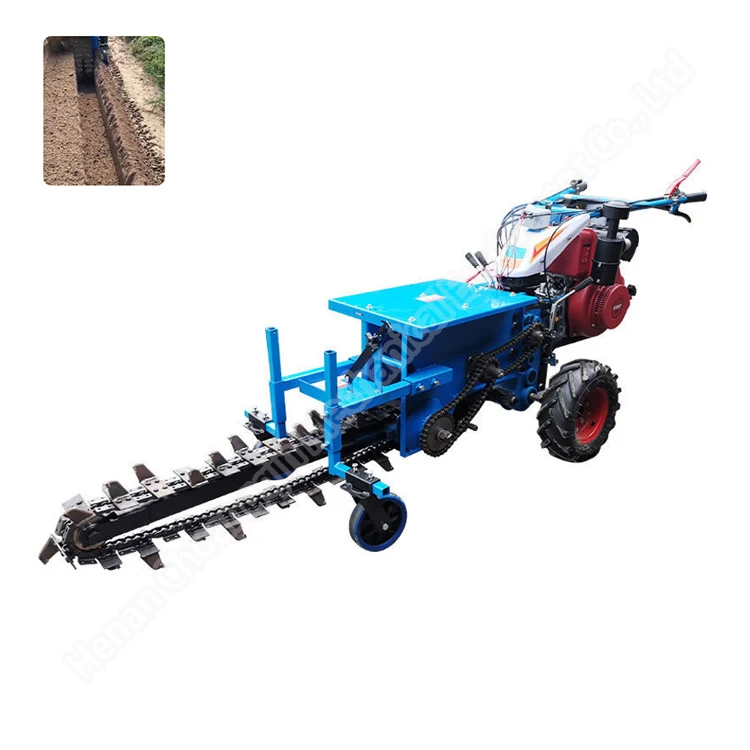 Macchina per trincea automatica per uso agricolo/giardino/domestico