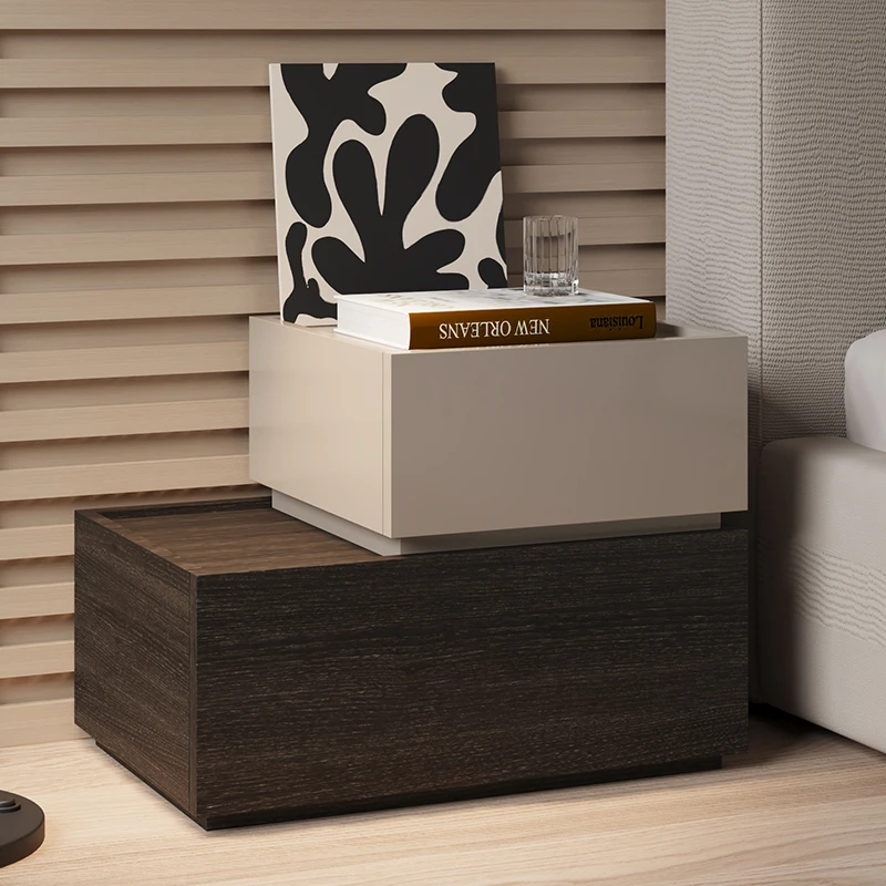 

Bedside White Table Bedroom Drawer Sideboards Bookshelf Bedside Table Coffee Cabinets Mesitas De Noche Furniture