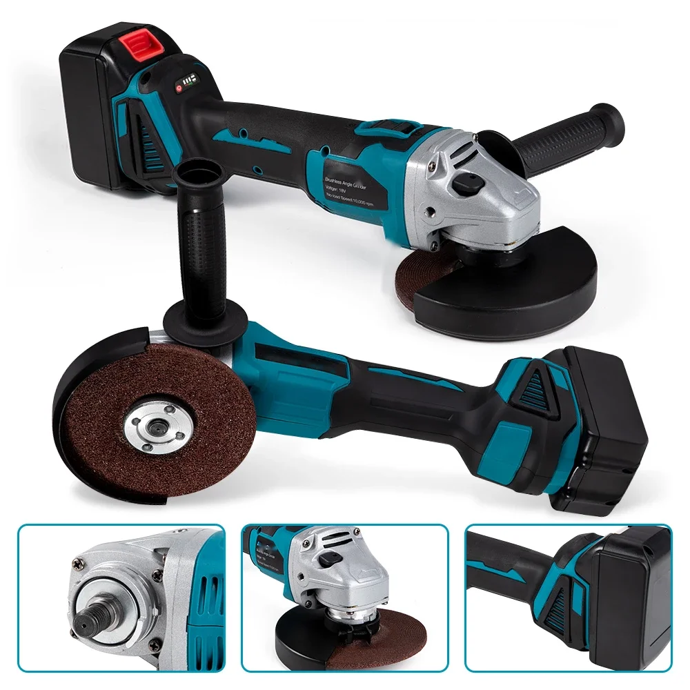 الصين سعر المصنع أدوات كهربائية المهنية المنزل المحمولة الكهربائية اللاسلكية زاوية طاحونة آلة تنظيف التماس البلاط