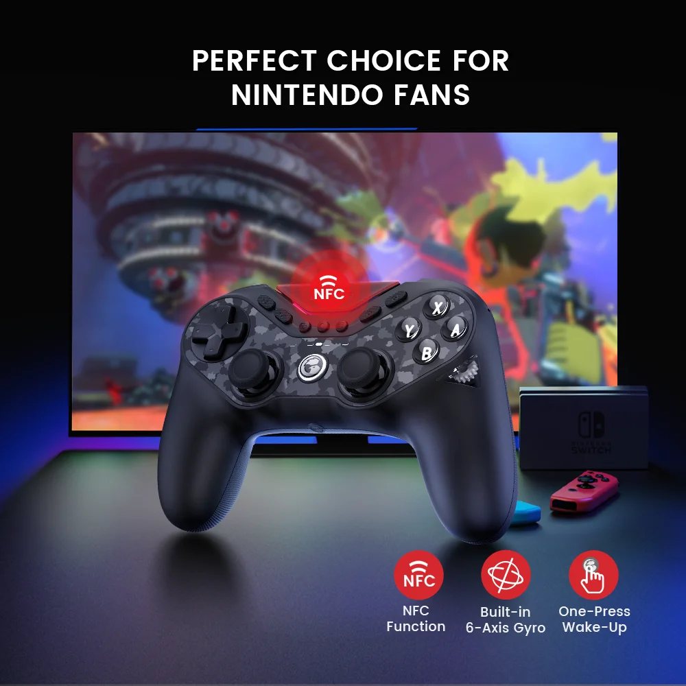 لوحة ألعاب أصلية من GameSir Tarantula Pro Switch لهاتف Nintendo Switch iPhone Android والهواتف المحمولة
