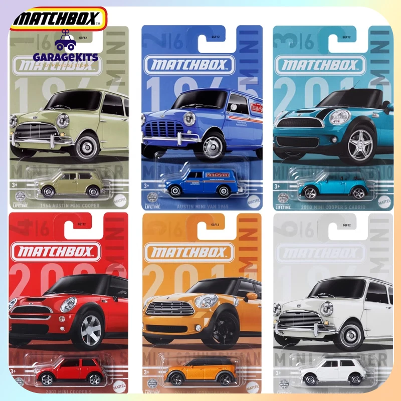 

Original Matchbox Mini Cooper Series Alloy Car Model Simulation Car Model Toy Ggf12 6pcs Custom Boy Toy Ornaments Custom Gift
