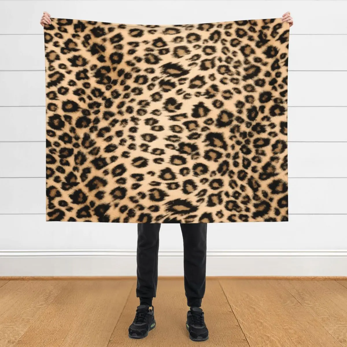 

Leopard Faux Fur Throw Blanket Summer Beddings Winter beds Quilt Blankets