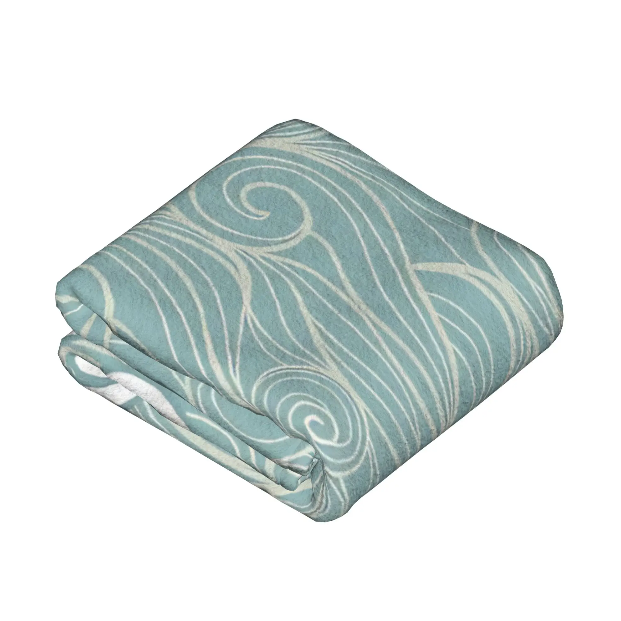 Air Temple Island Meelo Flannel Throw Blankets Avatar the Last Airbender Blanket for Bedding Office Lightweight Thin Bed Rug