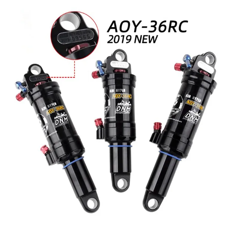 Mountain Bike Rear Shock Absorber AOY-36RC/38RC Bike Rear Shock Absorber 165/190/200mm Bike Air Shock Absorber