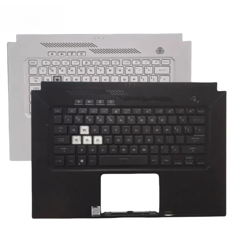 Novo laptop c shell para tuf dash skyselect air skyselect 2 fx516pm f15 fa516 apoio para as mãos capa superior teclado russo