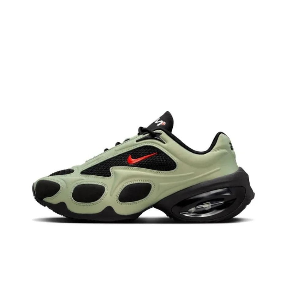 Nike Air Max Muse Casual Shoes Women's Low Top Green Black FV1920-002