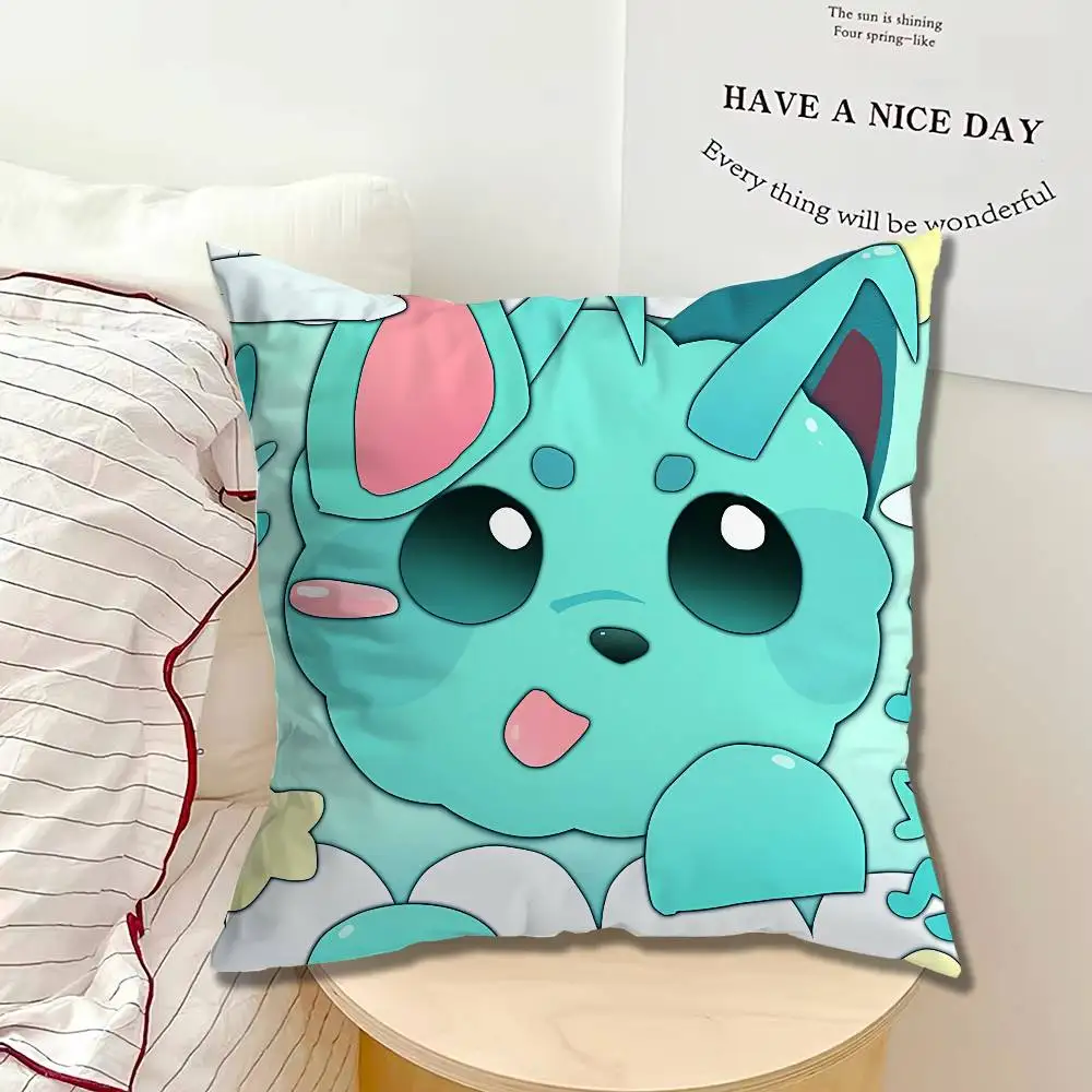 For Adopt Me Bat Dragon Pillow Case Square Bedroom Sofa Leisure Comfort Cushion Car Home Decoration