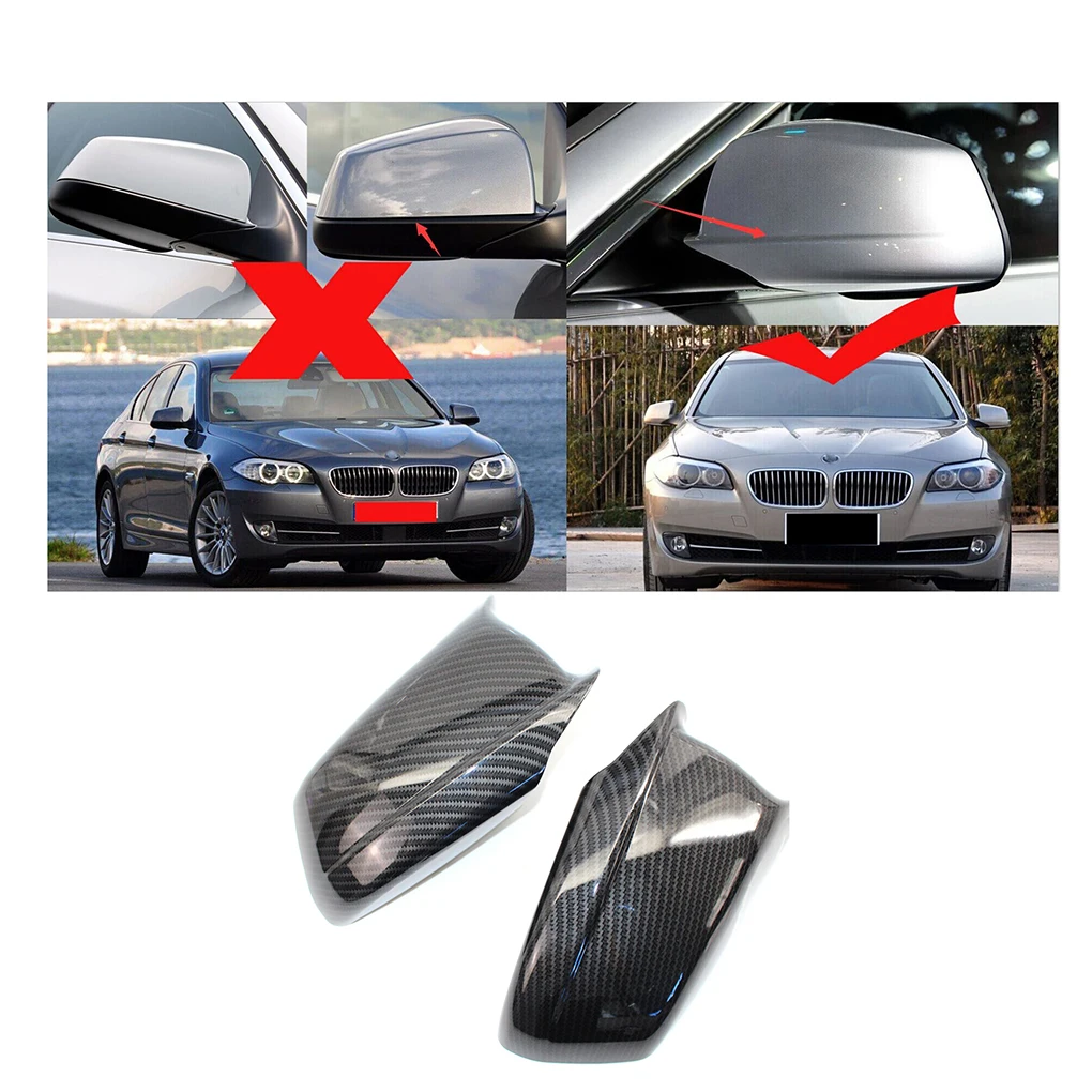 Rearview Mirror Caps Modified Car Spare Parts Accessories Replacement Shell Tools Left Door Wing Rear Cover Automotive