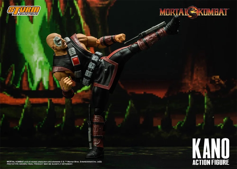 1/12 Sturmspielzeug DCMK13 Tough Guy Man KANO Battle Fight in the Street Komplettset bewegliche Actionfigur Geschenk für Fans sammeln