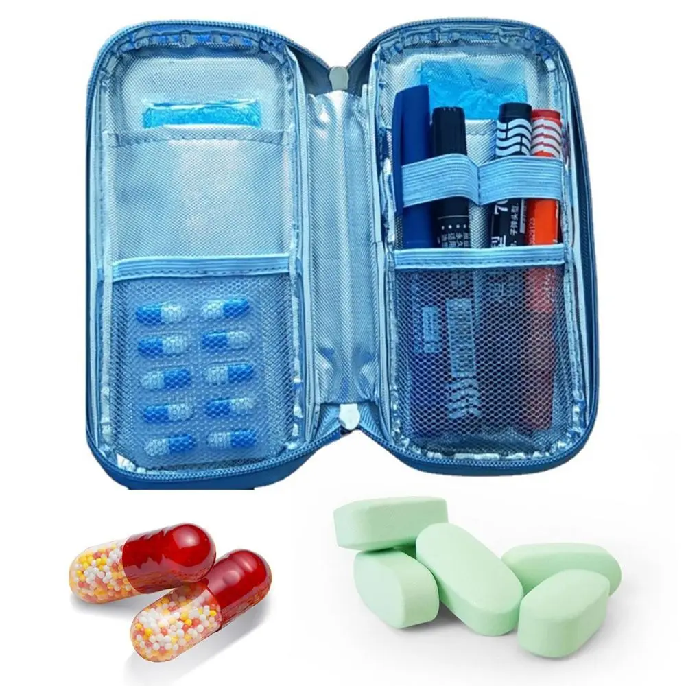 Hot Portable Insulin Cooler Bag Glaciated Cold Storage Bag Medicine Pocket Cooler Pen Bag Pack Drug Freezer for Diabetes People