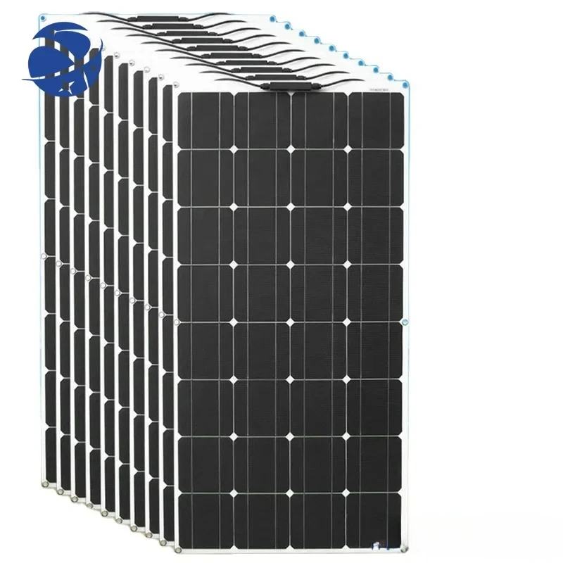 

YYHC Products Flexible Solar Panel 1KW 800W 1000W 12v Bendable Battery Charge for Home Car Roof Ship Yacht Solar System