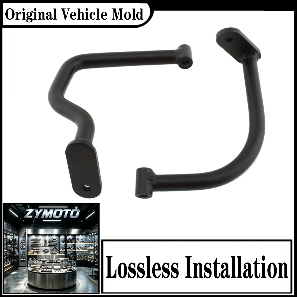 

FOR BMW R1200RT R 1200 RT R1250RT R 1250 RT 2014-2024 Auxiliary Fog Light Mount Bracket Pair Black Steel