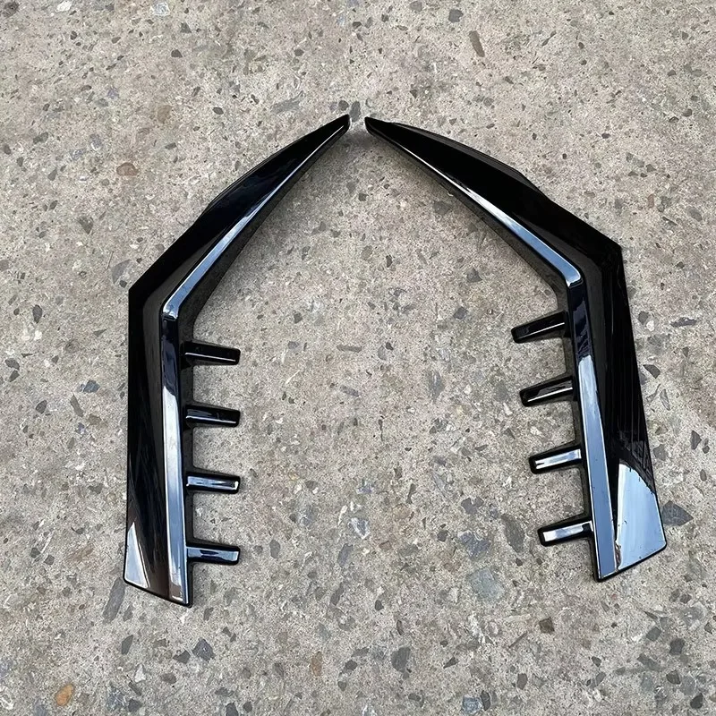 Iem para janela traseira spoiler lateral corpo kit guarnição asa pato divisor volkswagen golf 8 mk8 gti gtd tsi td pro gti rline 2020-2023