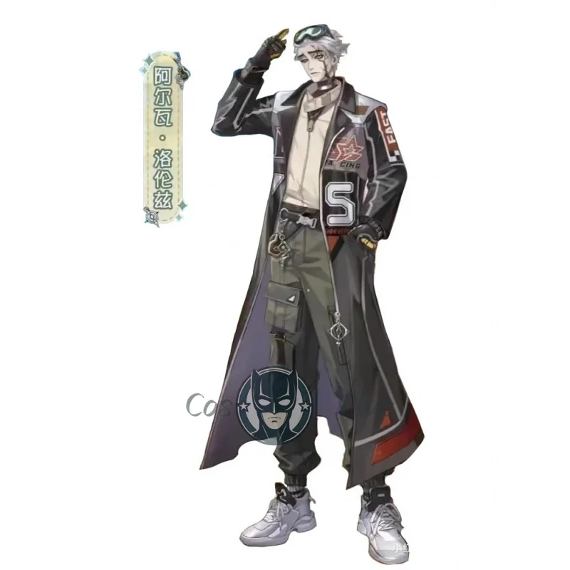 لعبة الهوية الخامس ألفا لورينز سجن واردن الناسك تأثيري حلي بدلة حفلة تنكرية هالوين كرنفال الزي الرسمي مخصص