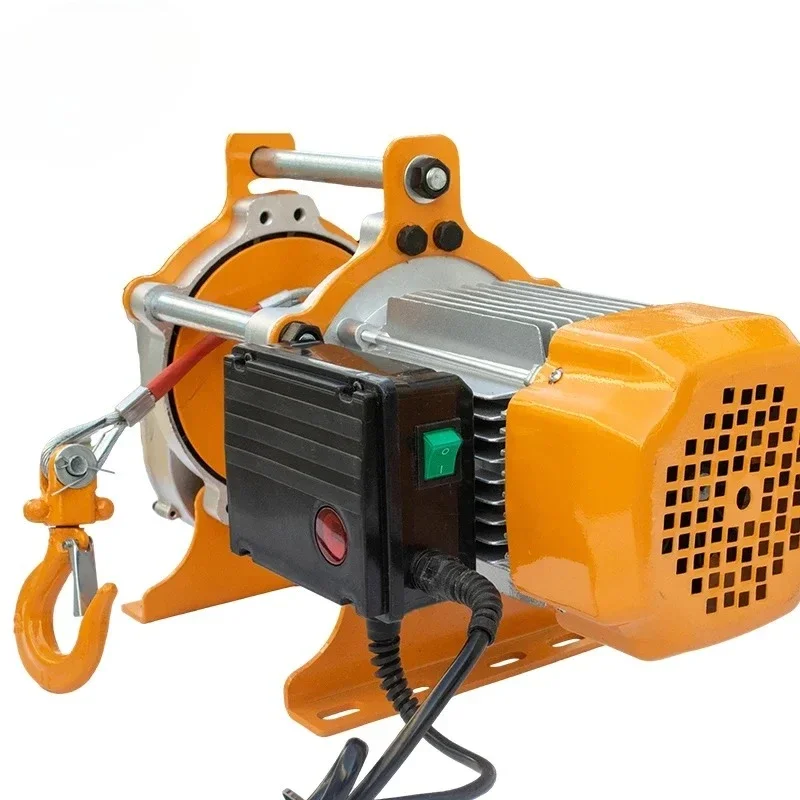 

Custom 300kg 400kg 500kg 750kg 1ton 1.5ton Electric Smallwinch for Sale Cable Wire Rope Electric Winch Lifting Hoist