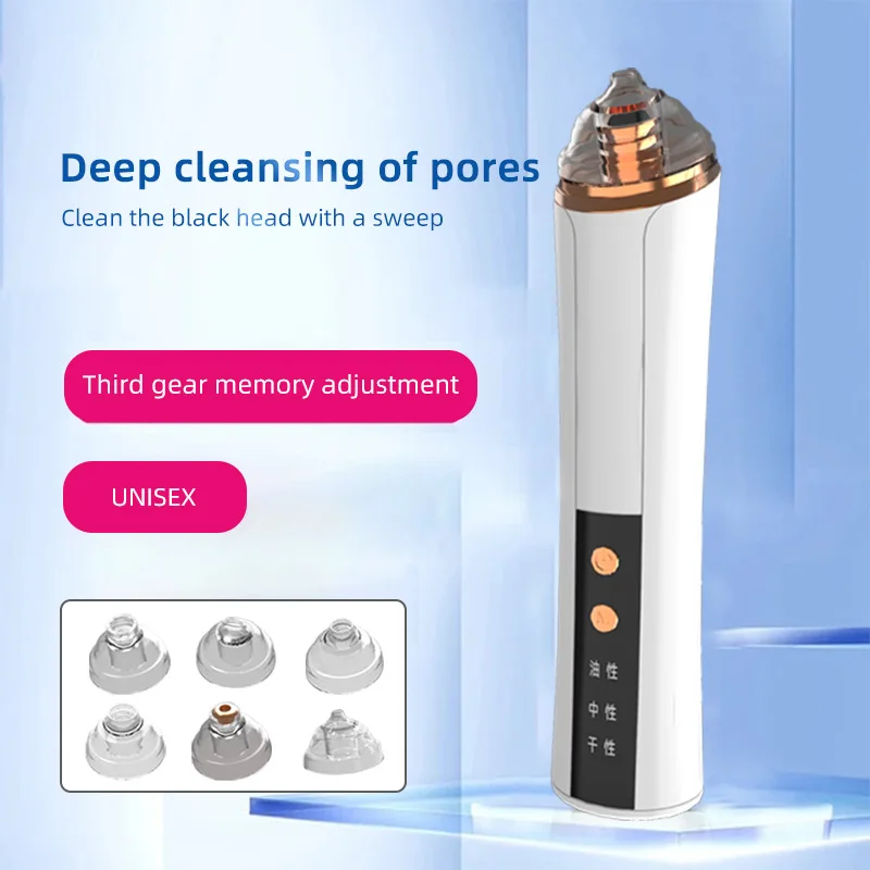 Blackhead Household Pore Cleaning Introducer Electric Blackhead Removal Apparatus Rechargeable Cleansing Instrument