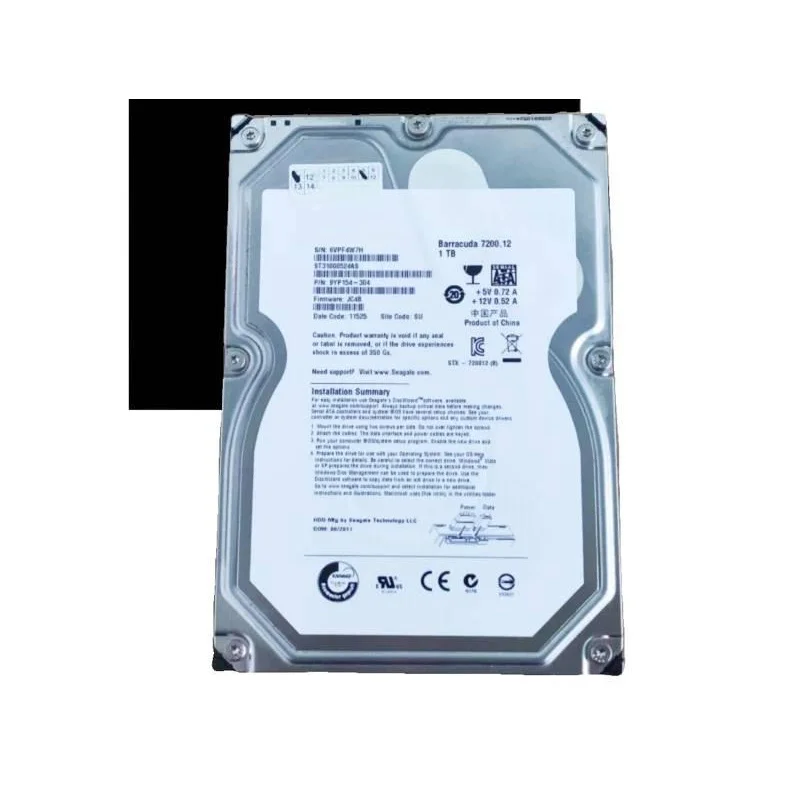 YD Best For Seagate ST31000524AS 7200 to 1TB SATA 3.5 inch server hard drive