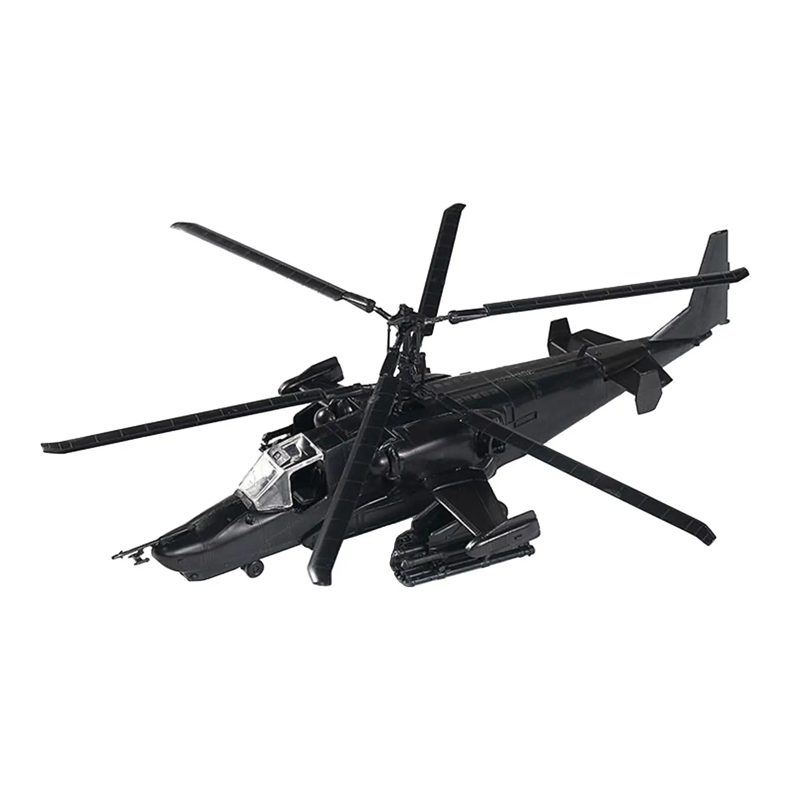 Russian Attack Helicopter Model Kits 1:72 Fighter Model DIY Aircraft Kits for Gifts