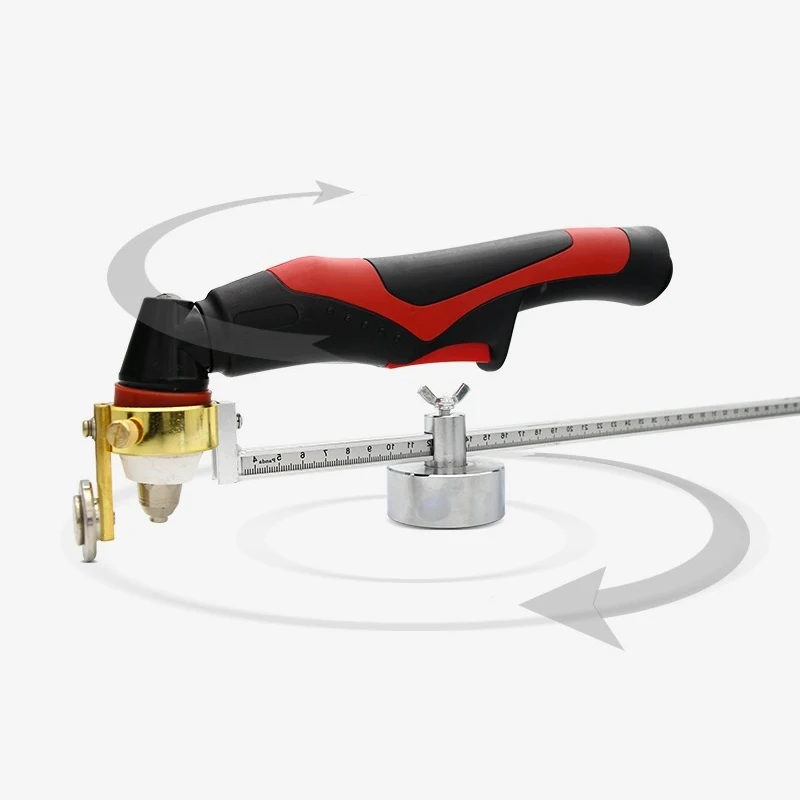 

Plasma P80 LGK-100 Type Circular Cutter Cutting Gauge with Strong Magnetic Base - Precision Cutting Torch Machine