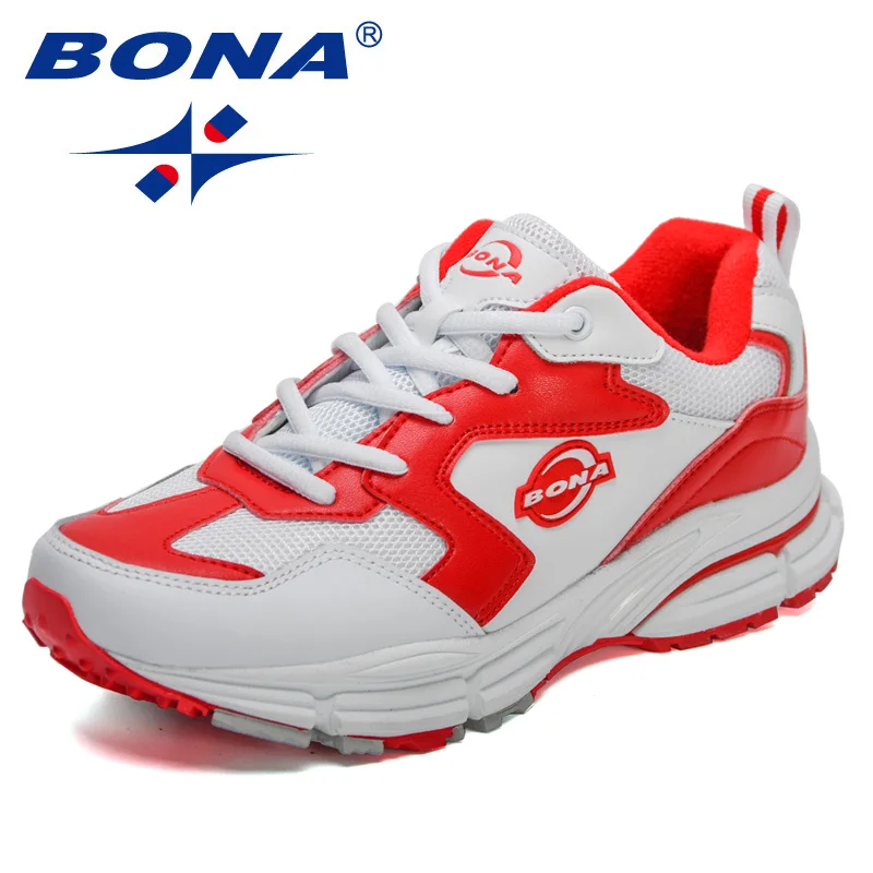 BONA 2022 New Designers Running Jogging Shoes Women Outdoor Sports Sneakers Trend Walking Athletic Shoes Laies Platform Footwear