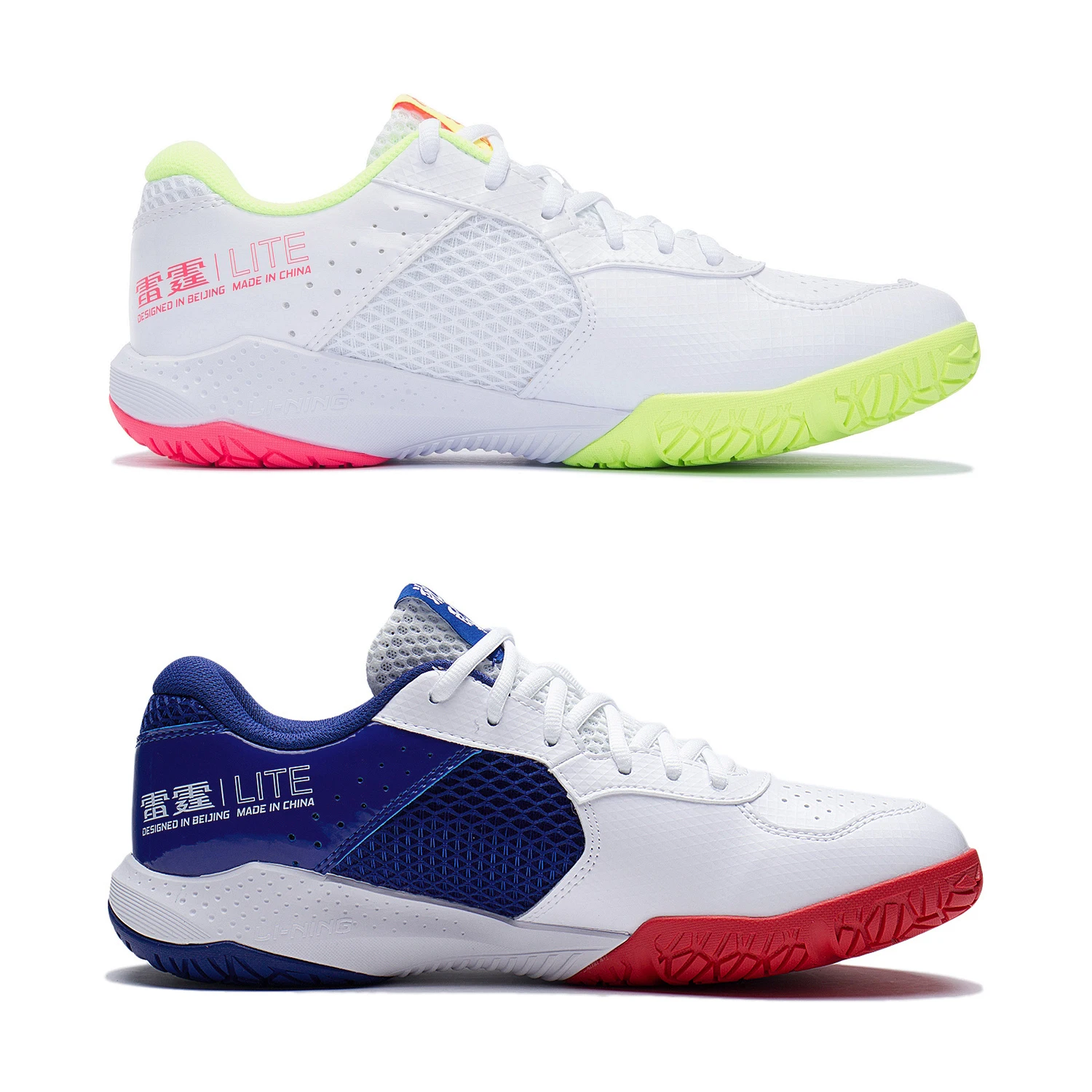 Li-Ning Men Badminton Shoes Training Sneakers Breathable Wearable Comfort LiNing Fitness Cushion Anti-Slip Sport Shoes AYTS020