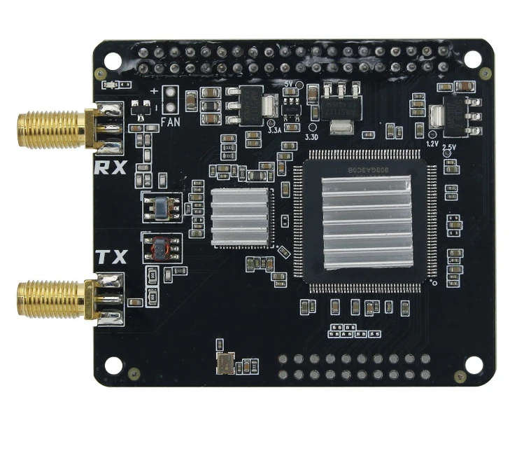 2024 Radioberry V2.0 Software Defined Radio AD9866 +10CL016 Module for Raspberry PI4B Rpi4B Radio Berry