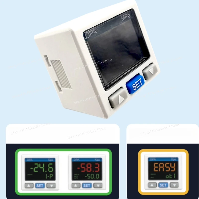 Датчик перепада давления серии DPA01/10 с диапазоном ± 10 кПа и выходом 4–20 мА, замена OEM для систем HVAC и пневматических систем