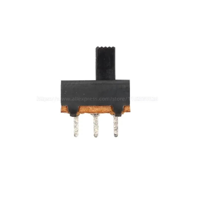 50PCS SS12F17 Toggle Switch 3 Pin 2 Files SS12F17G5 Handle High 5mm Slide Switch DIP 1P2T Toy Power Switch
