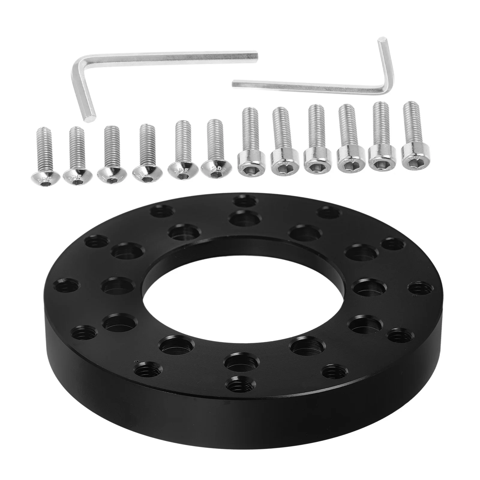 

1Set Steering Wheel Adapter Plate Compatible for Logitech G27 G920 70mm Enhanced Control Durable Steering Wheel