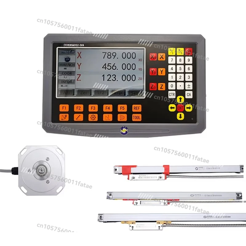 

2-3VA 3-axis Digital Readout DRO with High-quality Metal Housing and Linear Encoder for Lathes