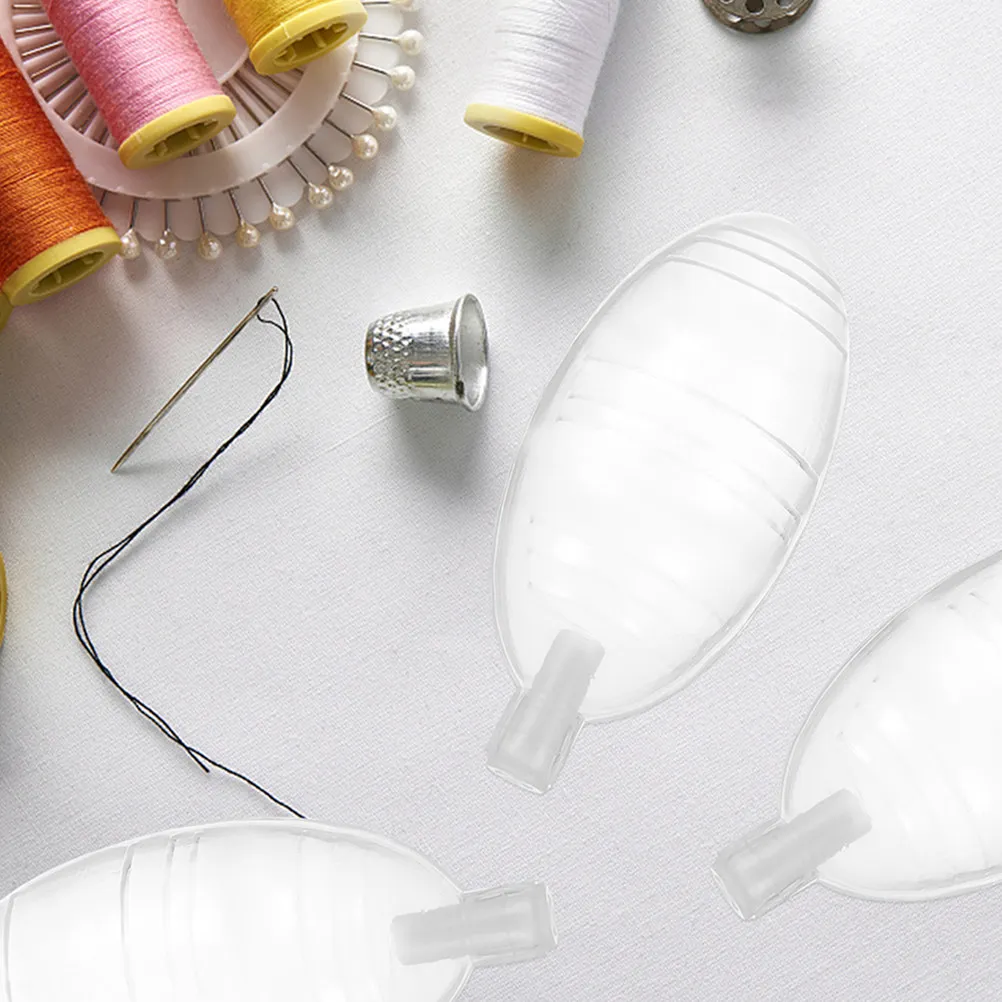20Pcs Handheld Whistle Noise Makers Plastic Transparent Squeaker Inserts DIY Repair Clear Sound for Kids Sports Parties