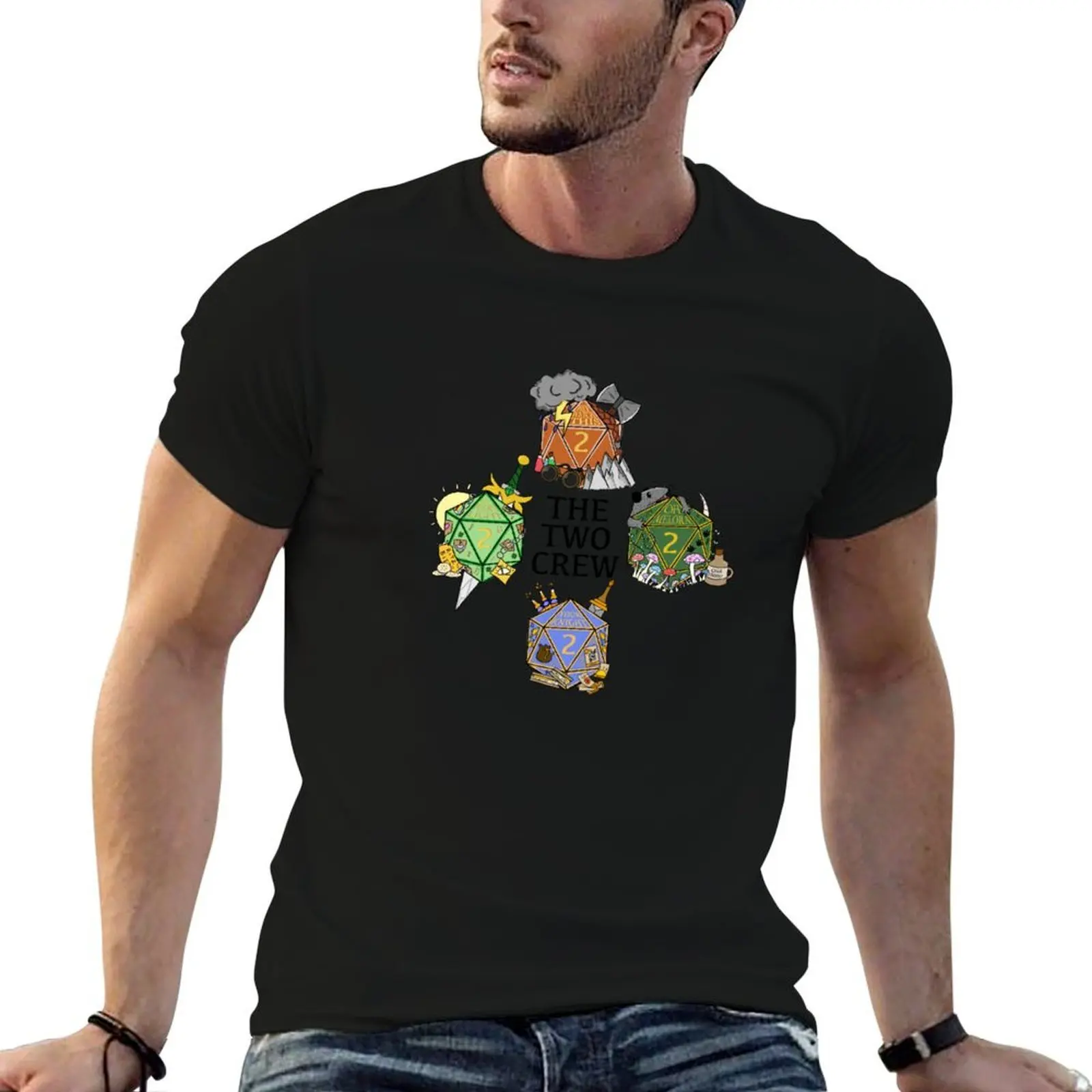

NADDPOD Bahumia Dice Set T-Shirt mens graphic t shirts t shirt personalised T-Shirt