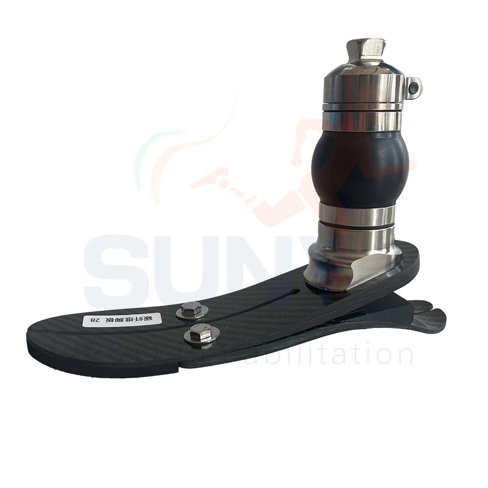 CE Artificial Limb Prosthetic Feet  Prosthetic Leg High Ankle Carbon Fiber Elastic Shock Absorption Foot Comfortable