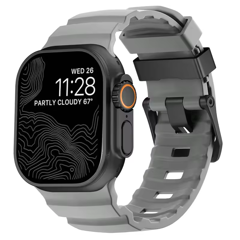 Trail Silicone Band for Apple Watch Ultra 3 2 49mm Strap 46mm 45mm 44mm Sport Bracelet for iWatch Series 11 10 Ultra 9 8 7 6 SE3 - Image 35