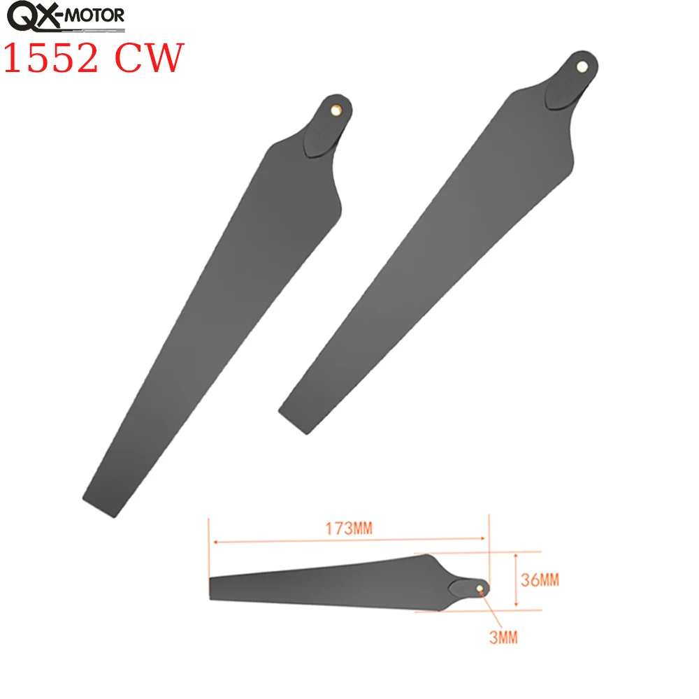 Folding Foldable 1552 1760 15inch 17inch CW CCW Carbon propeller for DJI S800 S900 S1000 EVO Multicopter