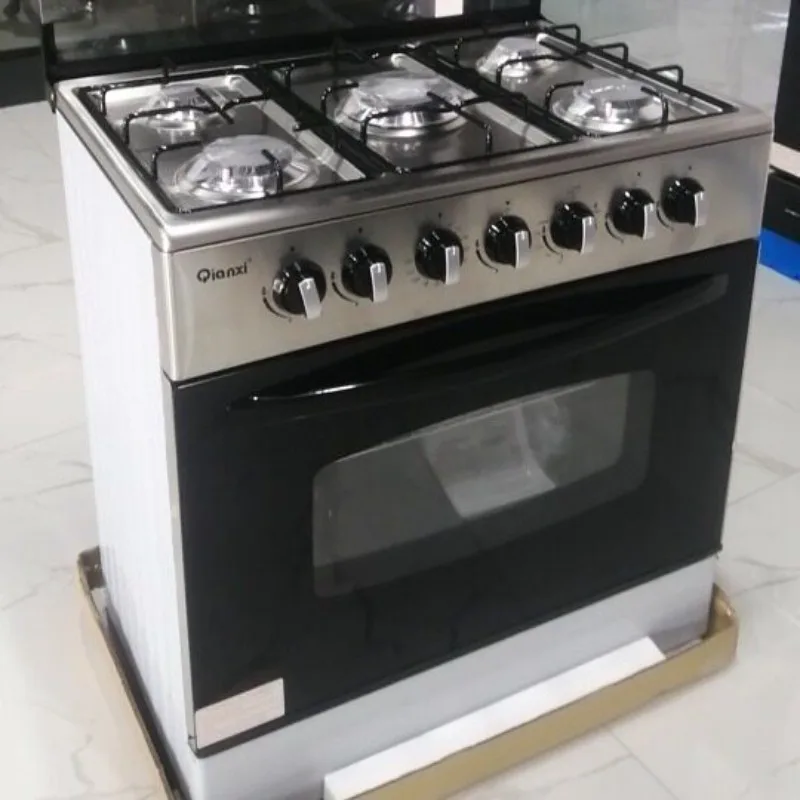 90*60 Hot Selling Freestanding Gas Range with Double Oven and 5 Burners  in South Africa